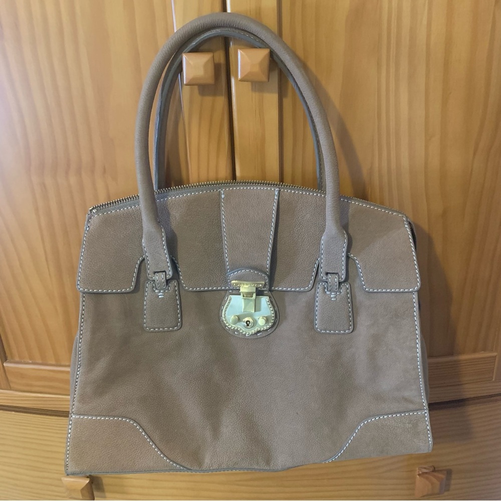 NWT Talbots Tote Purse Camel $350